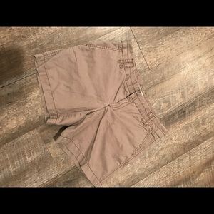 LOFT BROWN SHORTS
